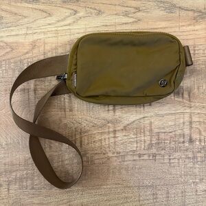 Lululemon Khaki Belt Bag
